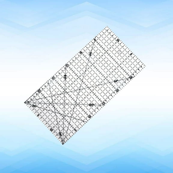 FELTECHELECTR Measuring Ruler White Sewing Projects 1Set