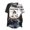 AB47 Black, variant on Womens Halloween Short Sleeve T Shirts Pumpkin Ghost Print Crewneck Graphic Tops Trendy Ladies Halloween Theme Party Clothes Red Size S