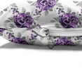 thumbnail image 4 of Wedding Pet Bed, Romantic Violet Rose Blossoms Corsage Bouquets with Grey Leaves, Chew Resistant Pad for Dogs and Cats Cushion with Removable Cover, 24" x 39", Violet Pale Grey, by Ambesonne, 4 of 4