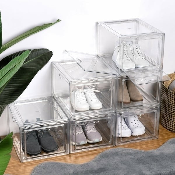 Stackable shoe bin hotsell