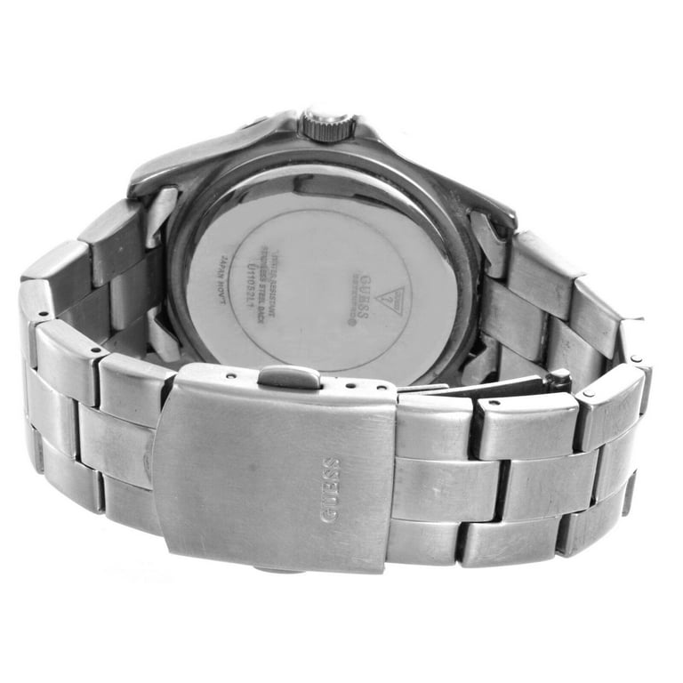 Guess Women s Stainless Steel White Dial Watch U11052L1 Walmart