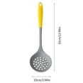 thumbnail image 4 of Huayishang Cooking Utensils New Two-Color All-Inclusive Silicone Soup Spoon Colander Non-Stick Spatula Household Cooking Kitchenware Set C, Kitchen Essentials Clearance Sale, 4 of 4