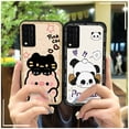 thumbnail image 5 of KDY-Phone Case For TCL T-Mobile Revvl V+ 5G/Revvl V Plus 5G, Waterproof Graffiti Shockproof Cute Anti-knock Anti-dust TPU Fashion Design Back Cover Silicone Full wrap Animals Soft case, 5 of 9