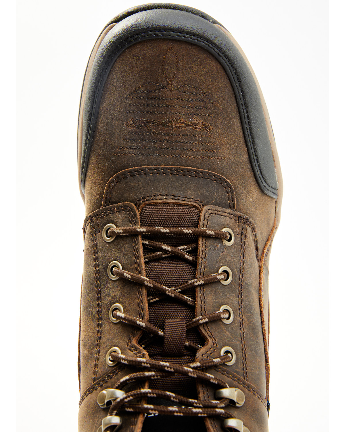 Cody James Mens 11 Boots Brown Work Lace Up Waterproof Mid Top Shoes BCJ0WR0W53 Cody James Men main image 2