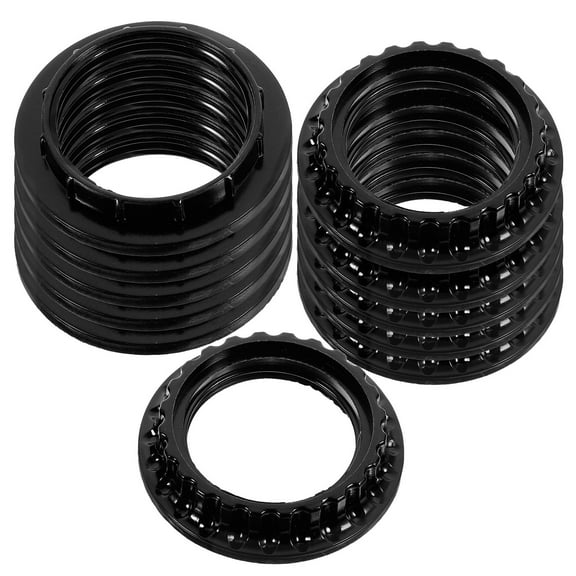 ULTNICE Lampshade Ring Adapter Phenolic Plastic 20Pcs Set 5.40X5.40X1.10in E26