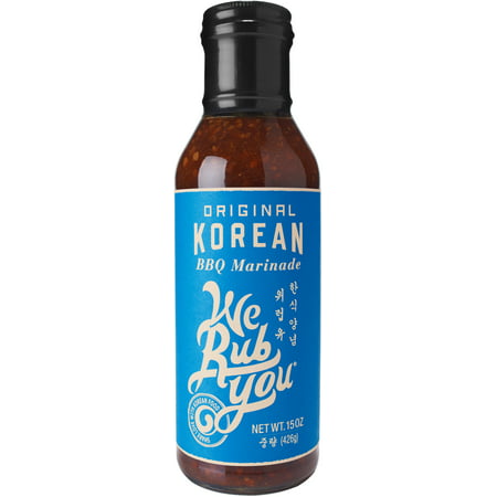 We Rub You Korean BBQ Marinade, Original, 15 Oz