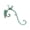 Green A, variant on Vintage Cast Iron Bird Wall Bracket Hook - Heavy Duty Scroll Design for Hanging Flower Baskets, Outdoor Garden Decor, 14.17x9.45x1.97 Inch, Black, 1 Pack