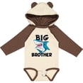 thumbnail image 3 of Inktastic Big Brother Shark Boys Long Sleeve Baby Bodysuit, 3 of 5