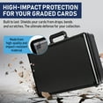 thumbnail image 6 of Premium Black 4 Row PSA Slab Case For Graded Cards | PSA Graded Card Storage Box, Graded Card Case, PSA Card Holder, PSA Case, PSA Card Case, Card Slab Cases, Graded Card Box, Sports PSA Card Storage, 6 of 7