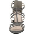 thumbnail image 2 of Touch Ups Womens Rhyan Heeled Sandal 6 Pewter, 2 of 7