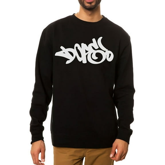 DOPE Mens The Hand Style Sweatshirt, Black, Small