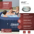 thumbnail image 2 of Coleman Atlantis AirJet Inflatable Hot Tub w/Cover & Pump #P09144, 2 Pack, 2 of 12