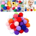 thumbnail image 6 of Assorted Home Party Holiday Decorations Crafts Soft Puff Balls Dia 3cm Dia 3cm 40Pcs, 6 of 8