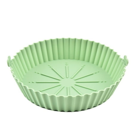 

YIQH Air Fryer Silicone Pot Baking Basket Oven Non Stick Reusable.Liners.Microwavable