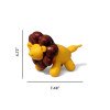 thumbnail image 3 of Charming Pet Latex Rubber Balloon Lion Dog Toy, Yellow, Large, 3 of 4