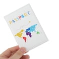 thumbnail image 3 of Unique Bargains 1 Pc Passport Holder Colorful Passport Sleeve White, 3 of 5
