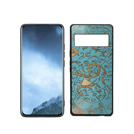 Zodiac-412 Phone Case, Degined for Google Pixel 6 Pro(2021) Case Men Women, Flexible Silicone Shockproof Case for Google Pixel 6 Pro(2021)