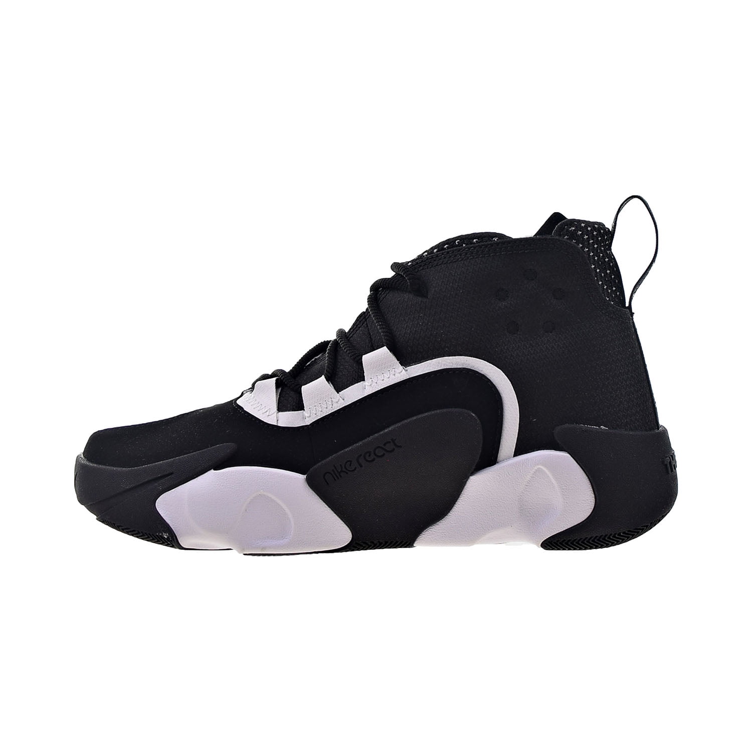 nike react frenzy black and white