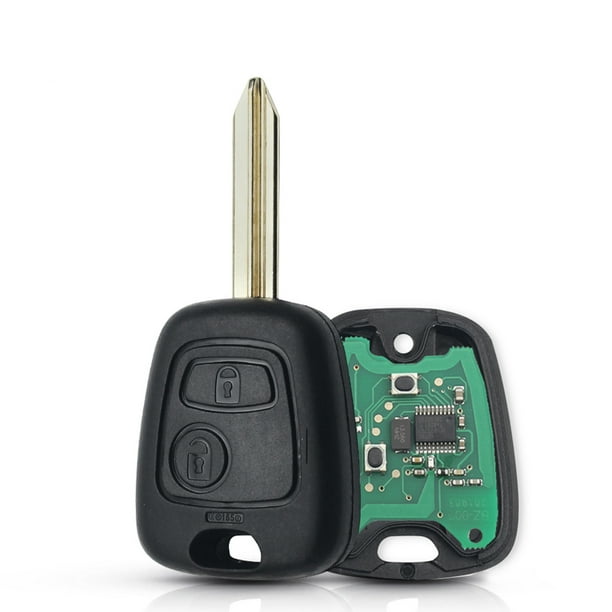 Reemplazo de la llave de la puerta del coche, controlador de Control remoto portátil de 2 botones, accesorios para automóviles, piezas de Vehículos, repuestos y accesorios Mis Reemplazo para HU83 Kenally VI018442-01