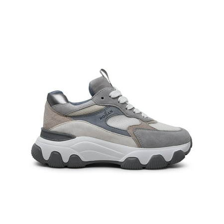 

HOGAN SNEAKER HYPERACTIVE IN MISTO SUEDE GRIGIA