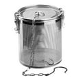 thumbnail image 4 of Abbracc Stainless Steel Tea Ball Wire Mesh Spice Strainer for Home 1.3L, 4 of 6
