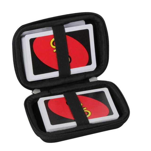 Funda de viaje Hermitshell para el juego de cartas clásico Mattel UNO