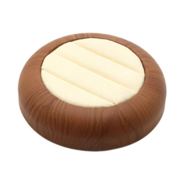 Organizador de anillos, organizador de joyas, contenedor para anillos de joyería, organizador de cajones Beige redondo
