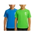 thumbnail image 5 of iXtreme Boys Rash Guard - 2 Pack Quick Dry UPF 50+ Sun Protection Swim Shirt for Boys (4-18), 5 of 7