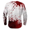 thumbnail image 3 of Pisexur Chandails en Molleton d'Halloween Col Rond Manches Longues Chemise Imprimé Graphique Amusant Chemises d'Halloween Mode Décontractée Chandail à Boutons Grande Taille Chandail en Molleton P-5TG, 3 of 4