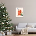 thumbnail image 2 of Santa's Mail Postal Letters Animals Holiday Graphic Art Gray Framed Art Print Wall Art, 2 of 7