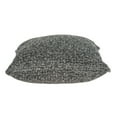 thumbnail image 3 of Parkland Collection Zumi Transitional Grey Pillow Cover With Down Insert, 3 of 10