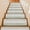 Green, variant on Green Gray Stair Treads Non Slip for Steps White Gradient Rustic Striped Minimalist Country 7 Pcs Reusable Adhesive Stair Runner Mats for Dogs Elders Carpet Treads Rugs for Staircase 8x30 In