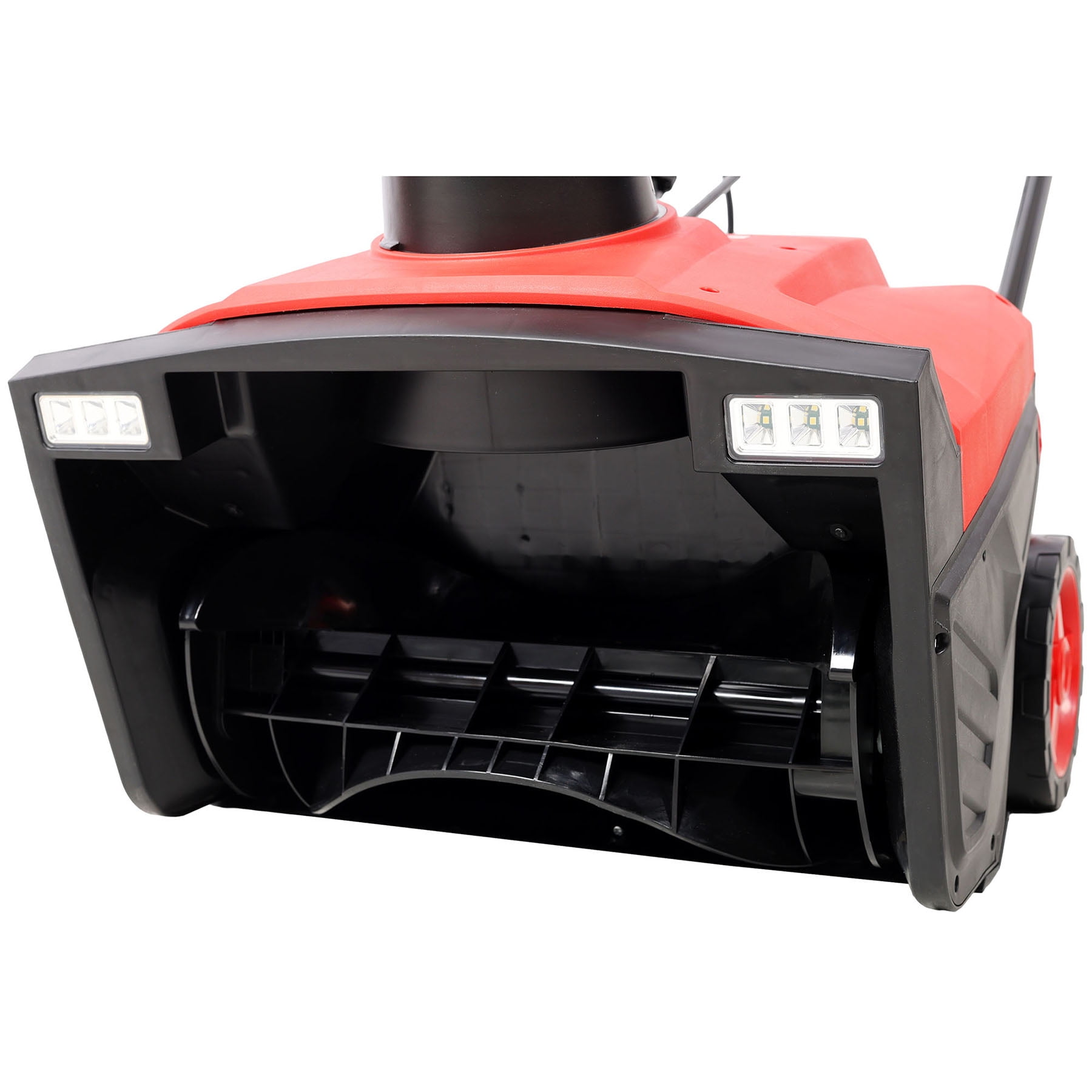 SHOME 20 " Corded Electric Snow Thrower with LED Headlights 15 Amp Motor Efficient Winter Snow Removal