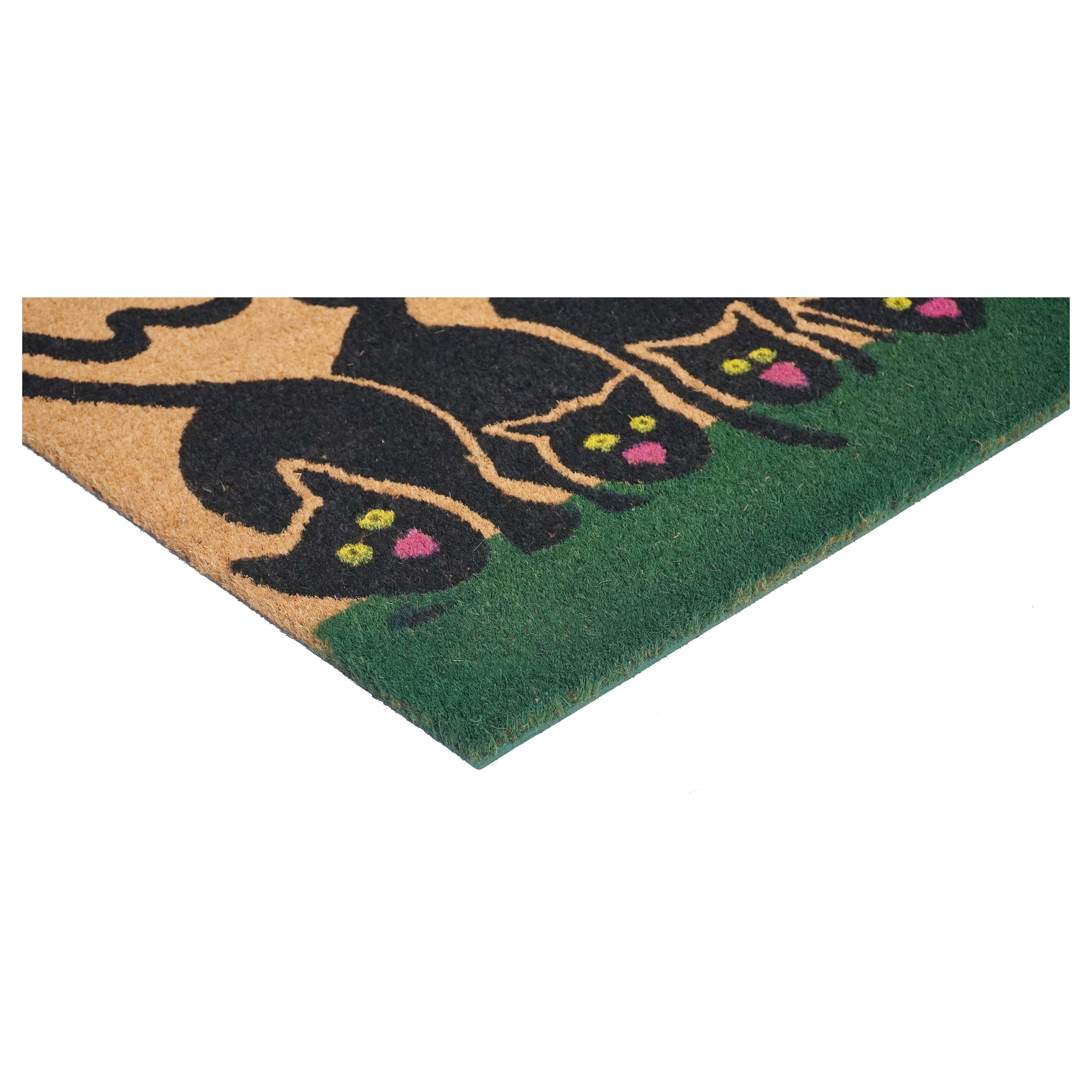 Calloway Mills Cats Welcome Outdoor Doormat 17" x 29"