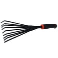 thumbnail image 6 of Raindrops Leaf Rake Heavy Duty Black 1Set Professional Gardening Tool, 6 of 8