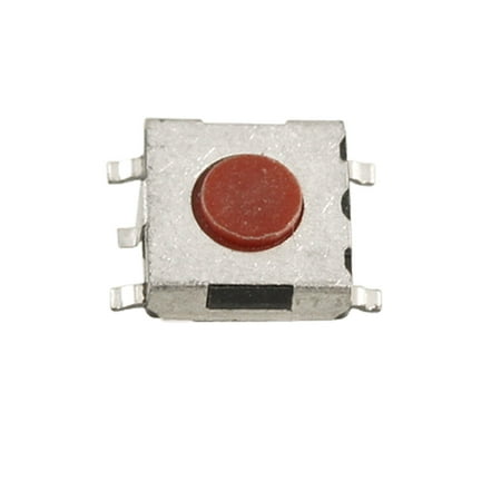 Red 10 Switch Box - 10 Pcs Red Push Button Square SMT Tact Switch 6x6x2.5mm