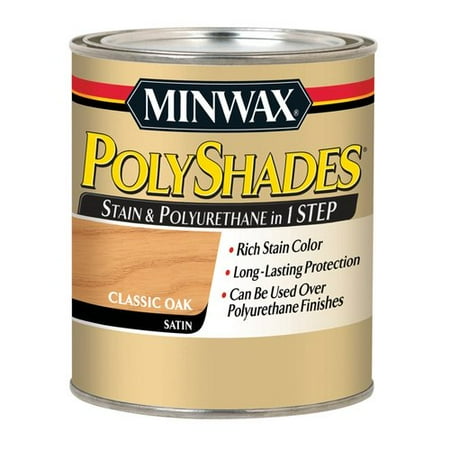 Minwax Polyshades Stain & Finish Polyurethane In 1-Step