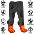 thumbnail image 3 of Calcetines térmicos ActionHeat, batería recargable de 3,7 V, algodón y lana, 3 of 7