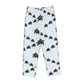 thumbnail image 6 of Uemuo Sea Turtle Pattern Women's Wide Leg Palazzo Lounge Pants with Pockets Light Weight Loose Comfy Casual Pajama Pants-Large, 6 of 9