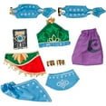 thumbnail image 6 of Women's  Link Botw Desert Warrior Exotic Top & Pants Outfit with Veil Accessories, 6 of 7