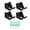 Black, variant on BIMZUC 4-Pack Universal Video Game Controller Wall Mount Holder Premium Gamepad Hanger Storage Rack Space-Saving Non-Punching Stand Bracket for PS5 Xbox Series X S One Elite, Black