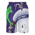 thumbnail image 3 of Ghostbusters Stay Puft Film Short Sweatpants Summer Daily Cozy Lounge Shorts 3D Printed Beach Shorts Sweatpants With Drawstring And Pockets, 3 of 6