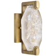 thumbnail image 2 of Sconce ALLISON PALADINO 2-Light Gold Leaf Metal Glass Polished Nickel Ne FA-1052, 2 of 4