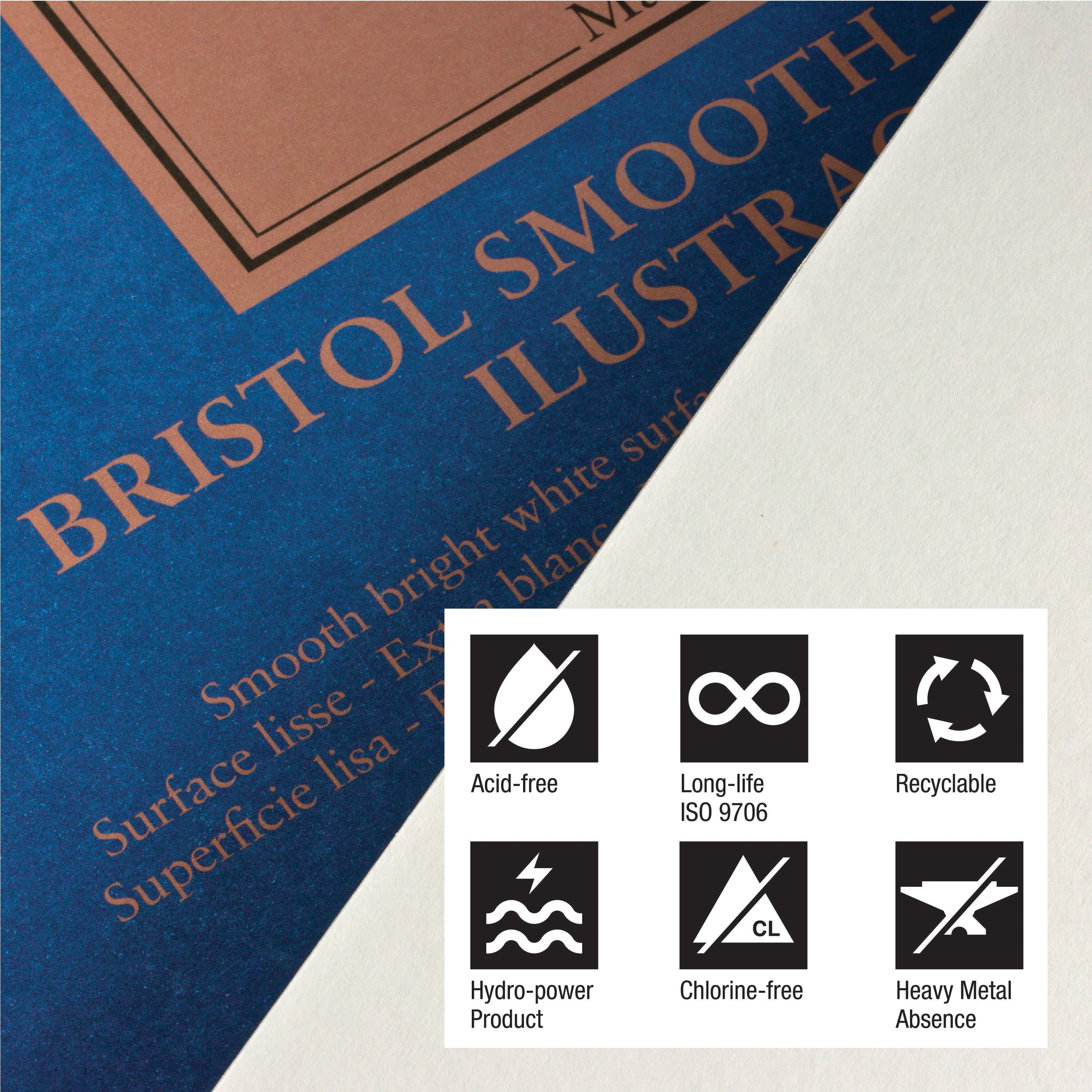 masters touch smooth bristol mixed media sequential art smooth surface  24X18in