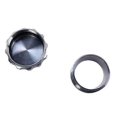 thumbnail image 5 of Exquisite 2 Inch 51mm Aluminum Alloy Welded on the Filler Neck and Auto Parts Modified Fuel Tank Cap Silver, 5 of 5