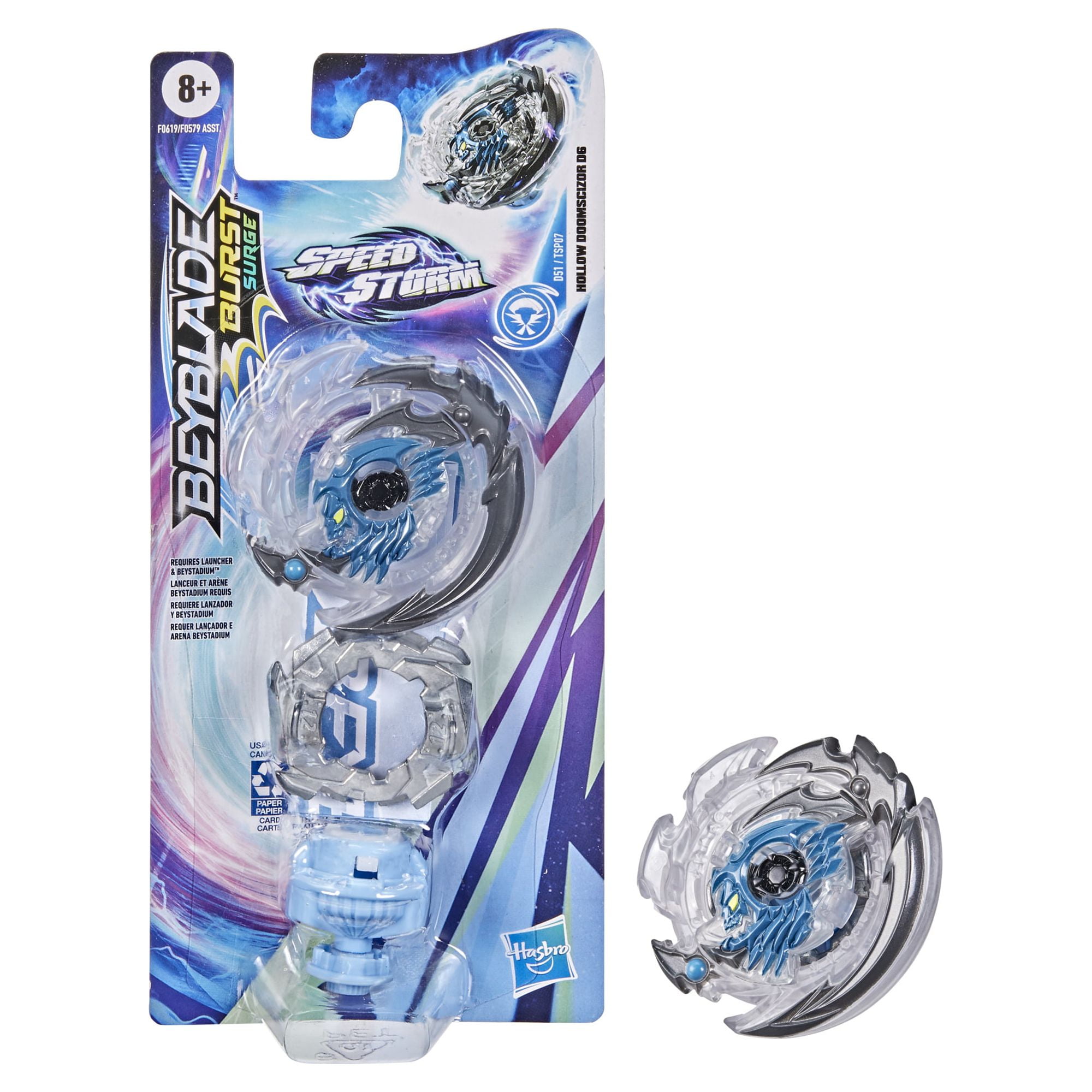 Beyblade Burst Surge Speedstorm Hollow Doomscizor D6 Spinning Top