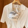 thumbnail image 3 of Btafrte Bolsos Hombro Baloncesto Bolso Mensajero Cadena Acrílico para Mujer (Beige), 3 of 9