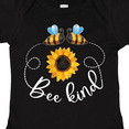 thumbnail image 4 of Inktastic Bee Kind Bees and Sunflower Boys or Girls Baby Bodysuit, 4 of 5