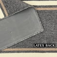 thumbnail image 2 of Custom Size Anti-Slip Machine Washable Loop Pile Bordered Gray Runner Rugs ( 9' x 26"), 2 of 7