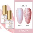 thumbnail image 1 of BORN PRETTY 2Bottles 7ml Glitter Gold Sequins Temperature Color Changing Thermal Gel Polish UV LED Soak Off Nail Gel Varnish Gong Bohan LED, 1 of 2